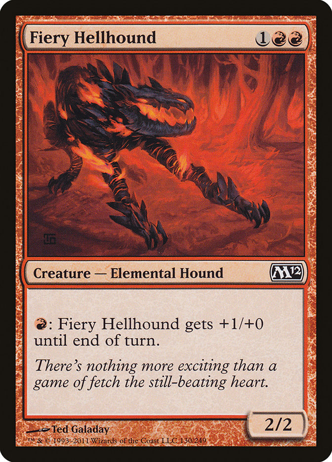 Fiery Hellhound [Magic 2012] | The Gaming Verse