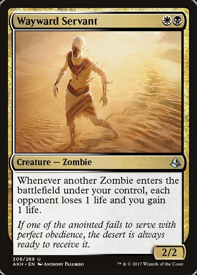 Wayward Servant [Amonkhet] | The Gaming Verse