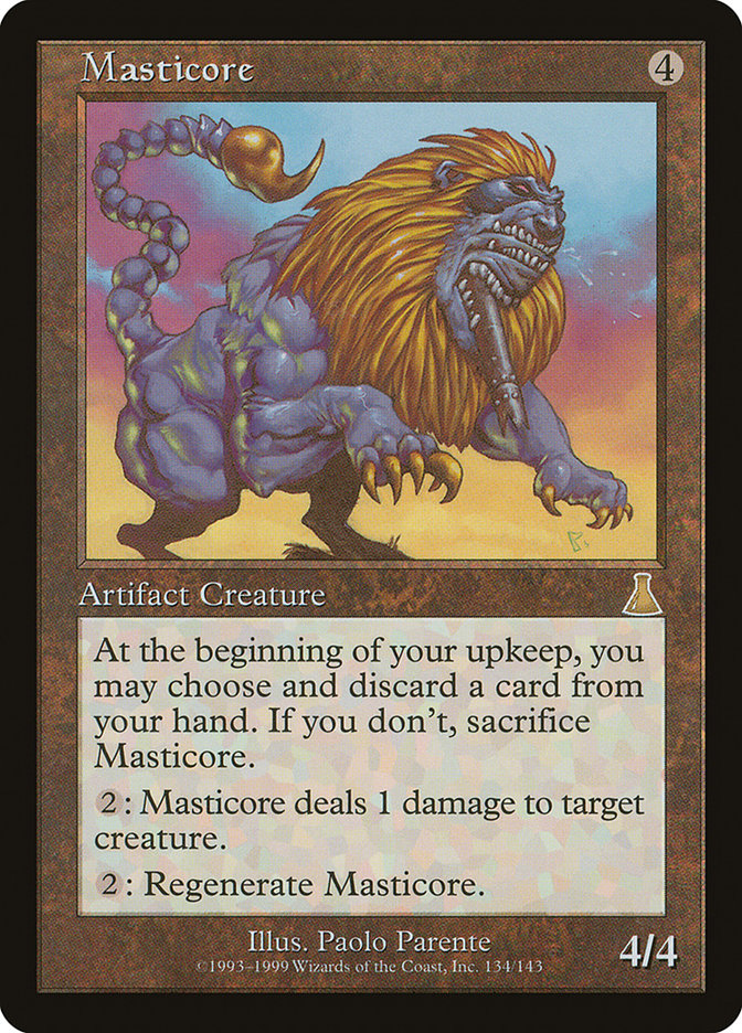 Masticore [Urza's Destiny] | The Gaming Verse