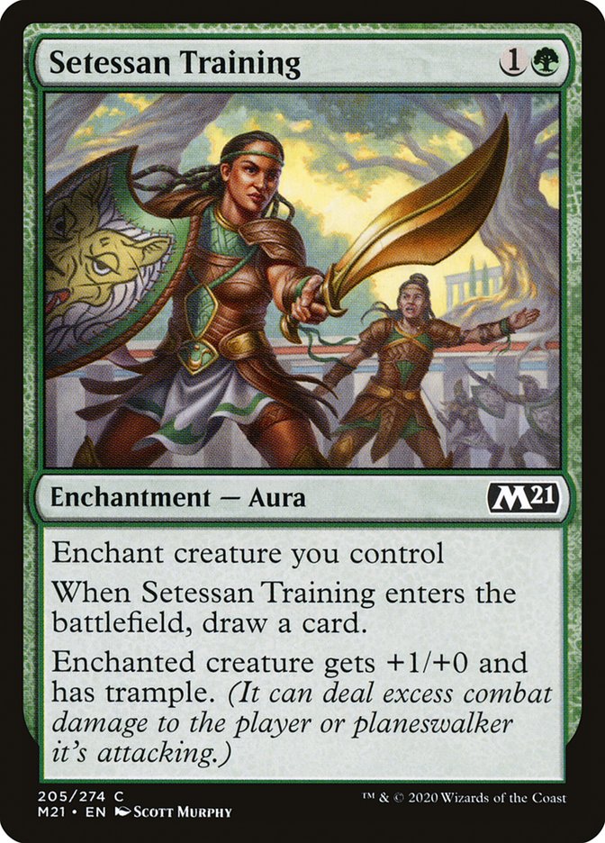 Setessan Training [Core Set 2021] | The Gaming Verse