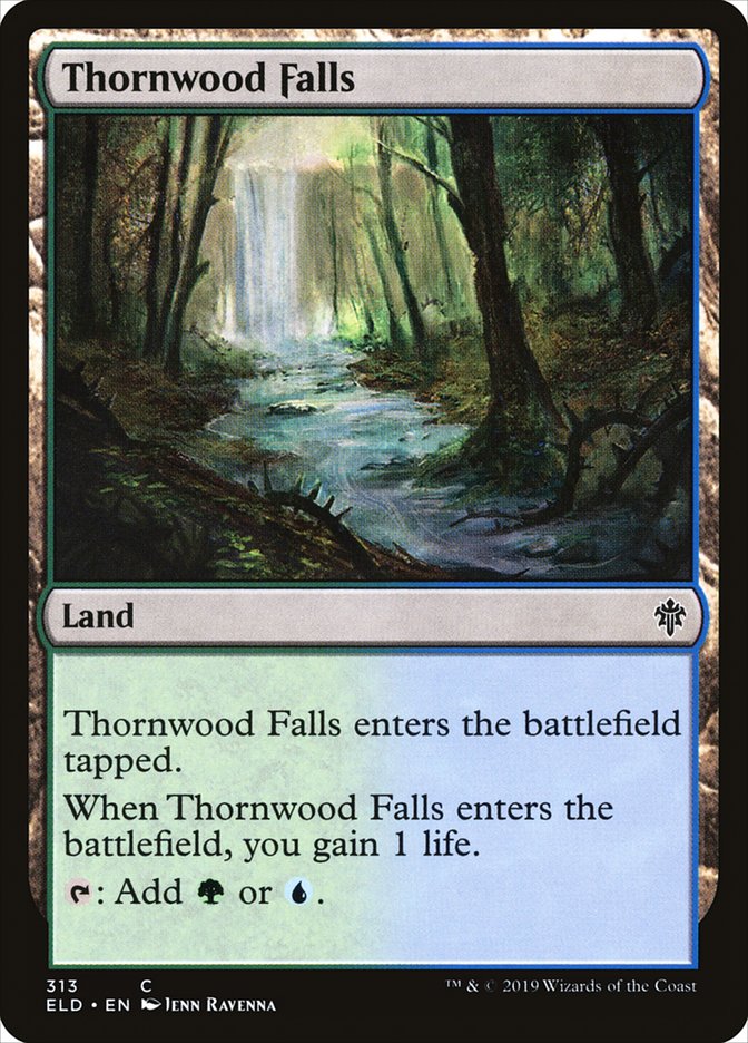 Thornwood Falls [Throne of Eldraine] | The Gaming Verse