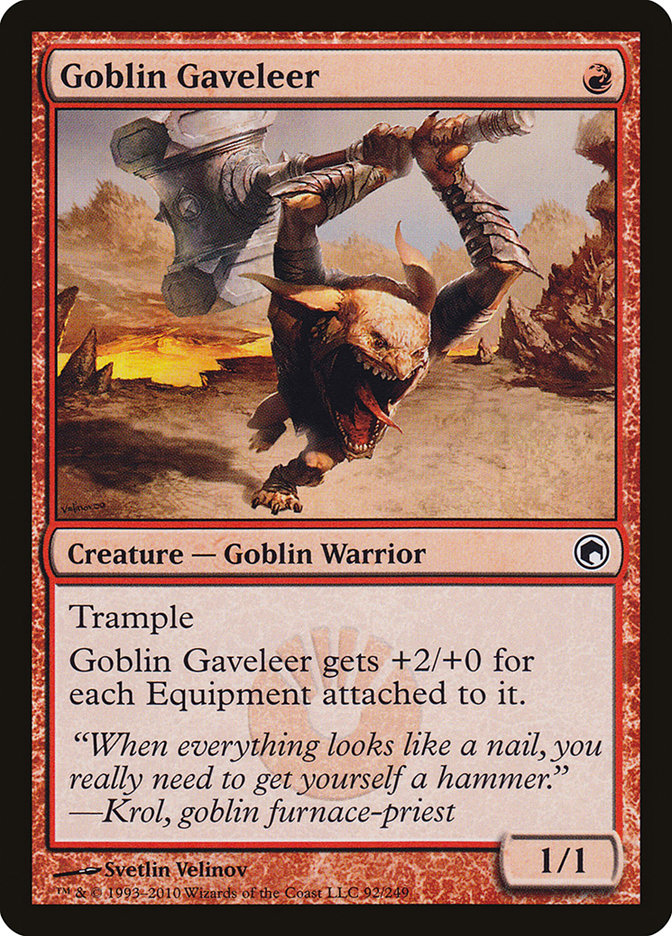 Goblin Gaveleer [Scars of Mirrodin] | The Gaming Verse