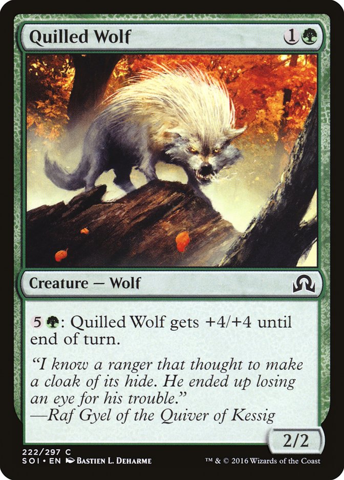 Quilled Wolf [Shadows over Innistrad] | The Gaming Verse