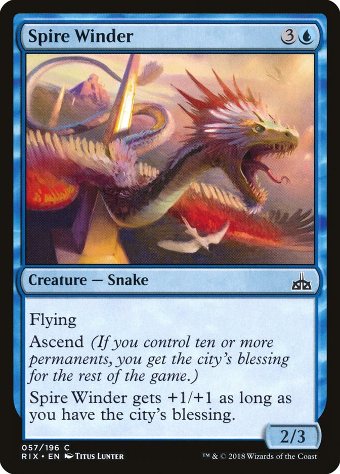 Spire Winder [Rivals of Ixalan] | The Gaming Verse