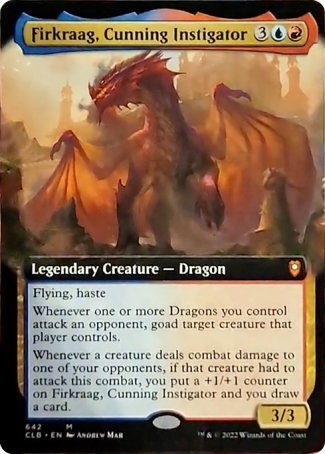 Firkraag, Cunning Instigator (Extended Art) [Commander Legends: Battle for Baldur's Gate] | The Gaming Verse