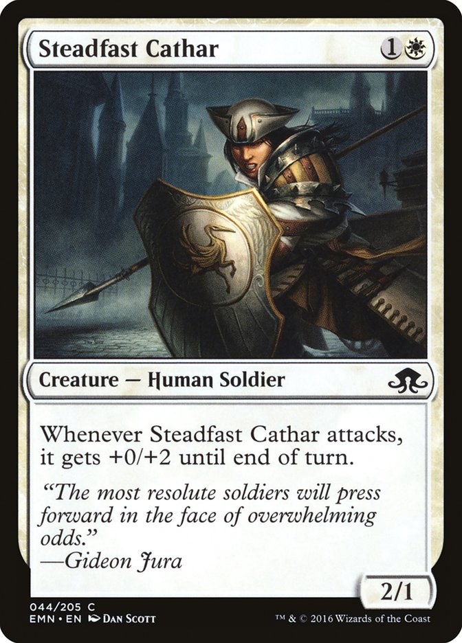 Steadfast Cathar [Eldritch Moon] | The Gaming Verse