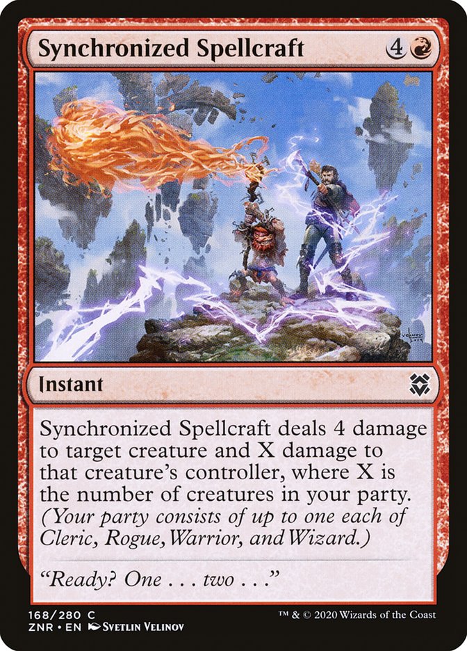 Synchronized Spellcraft [Zendikar Rising] | The Gaming Verse