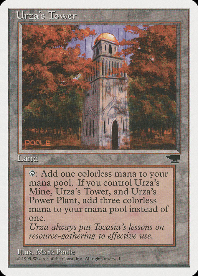 Urza's Tower (Autumn Leaves) [Chronicles] | The Gaming Verse