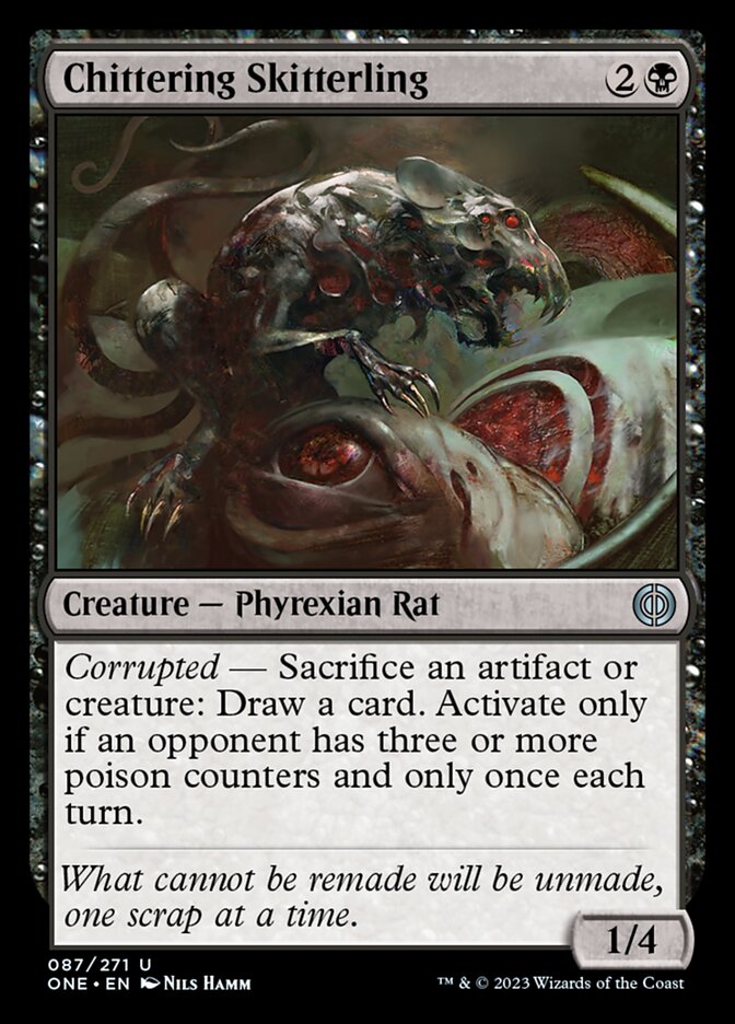 Chittering Skitterling [Phyrexia: All Will Be One] | The Gaming Verse