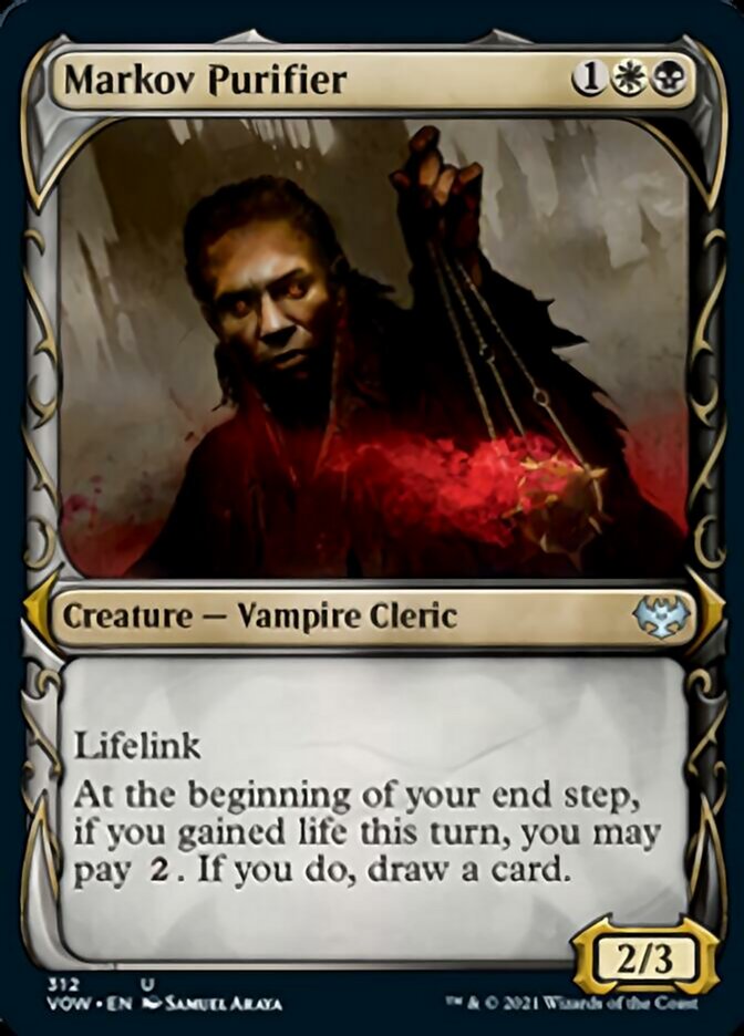 Markov Purifier (Showcase Fang Frame) [Innistrad: Crimson Vow] | The Gaming Verse