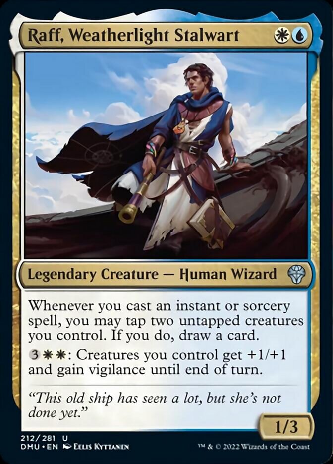 Raff, Weatherlight Stalwart [Dominaria United] | The Gaming Verse