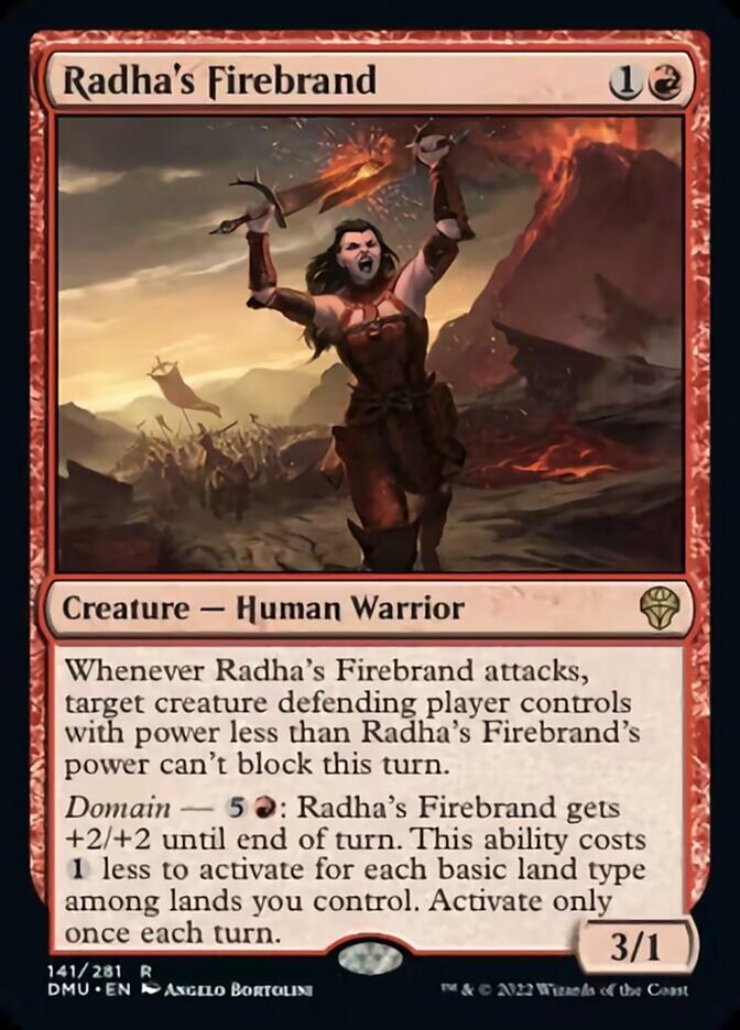 Radha's Firebrand [Dominaria United] | The Gaming Verse