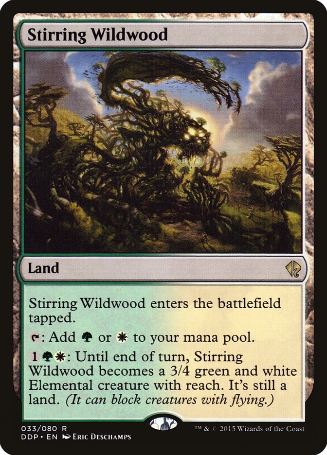 Stirring Wildwood [Duel Decks: Zendikar vs. Eldrazi] | The Gaming Verse