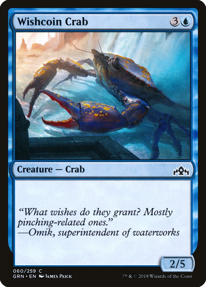 Wishcoin Crab [Guilds of Ravnica] | The Gaming Verse