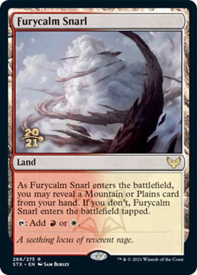 Furycalm Snarl [Strixhaven: School of Mages Prerelease Promos] | The Gaming Verse