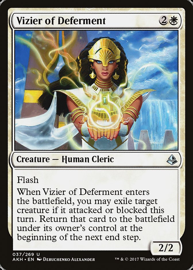 Vizier of Deferment [Amonkhet] | The Gaming Verse