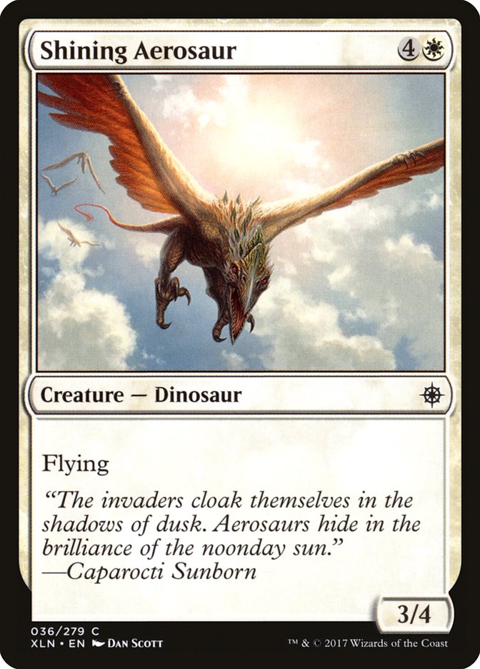 Shining Aerosaur [Ixalan] | The Gaming Verse