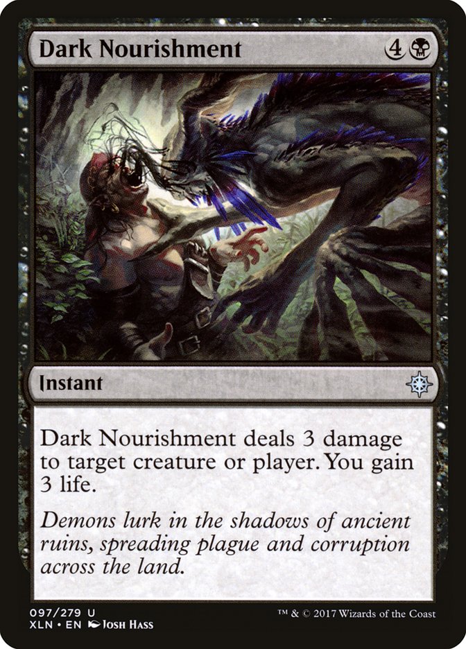 Dark Nourishment [Ixalan] | The Gaming Verse