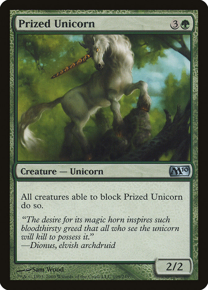 Prized Unicorn [Magic 2010] | The Gaming Verse