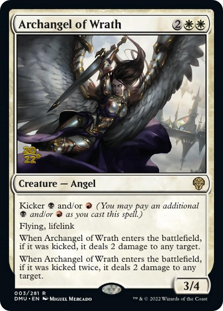 Archangel of Wrath [Dominaria United Prerelease Promos] | The Gaming Verse