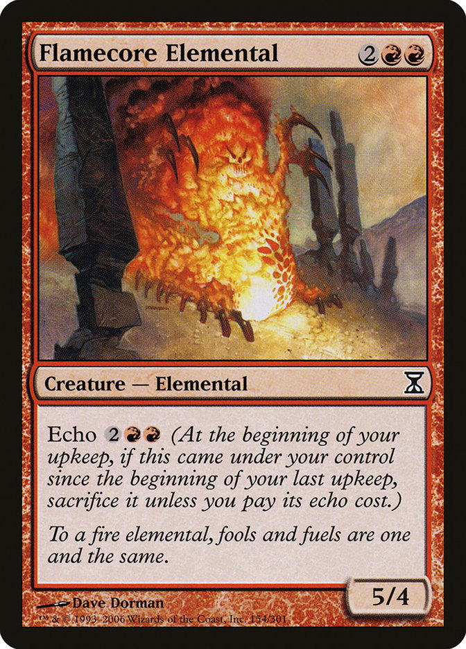 Flamecore Elemental [Time Spiral] | The Gaming Verse