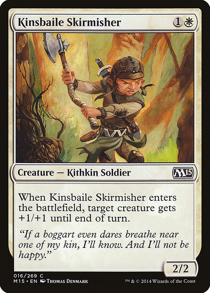 Kinsbaile Skirmisher [Magic 2015] | The Gaming Verse