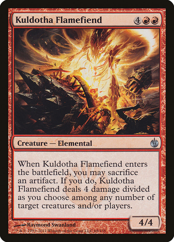 Kuldotha Flamefiend [Mirrodin Besieged] | The Gaming Verse