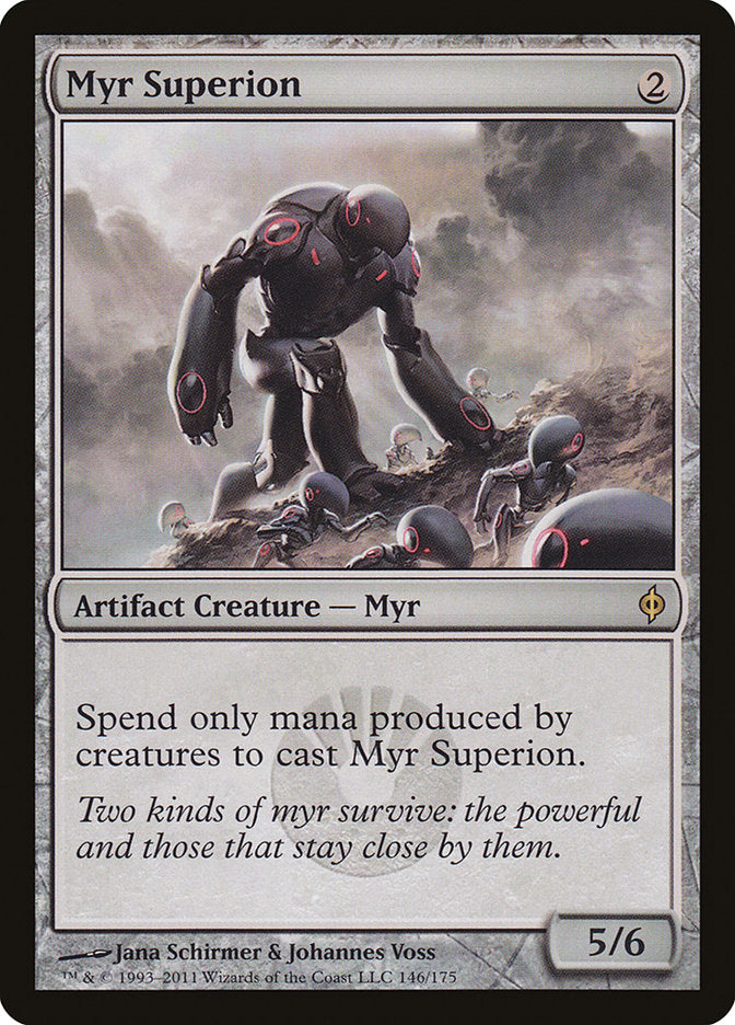 Myr Superion [New Phyrexia] | The Gaming Verse