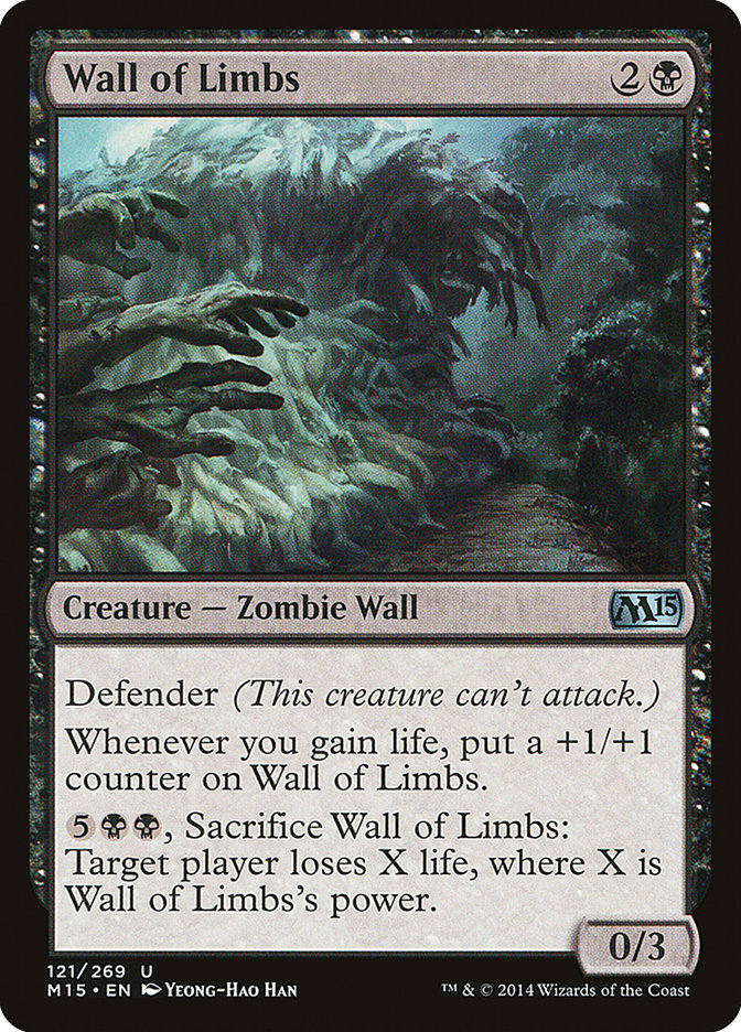 Wall of Limbs [Magic 2015] | The Gaming Verse