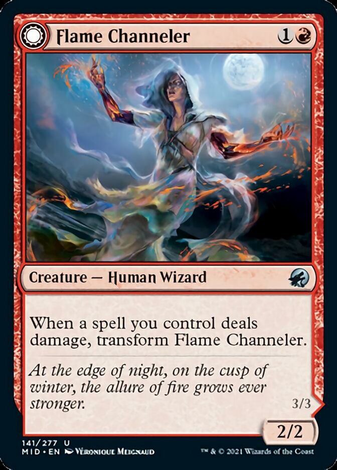 Flame Channeler // Embodiment of Flame [Innistrad: Midnight Hunt] | The Gaming Verse