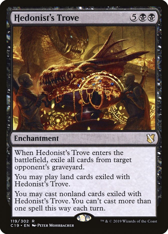 Hedonist's Trove [Commander 2019] | The Gaming Verse