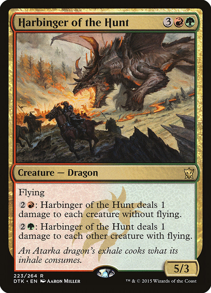 Harbinger of the Hunt [Dragons of Tarkir] | The Gaming Verse