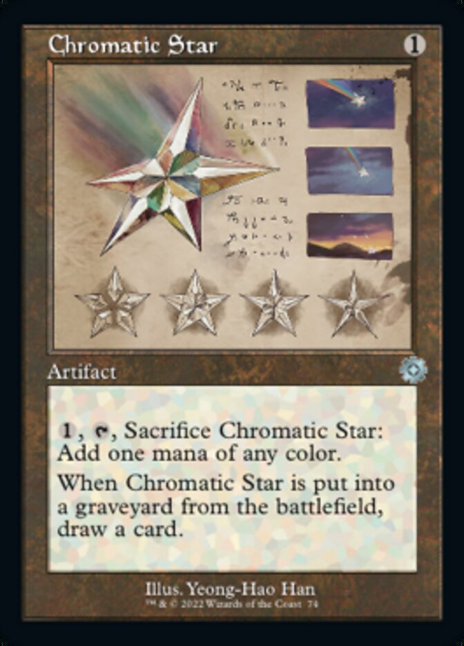 Chromatic Star (Retro Schematic) [The Brothers' War Retro Artifacts] | The Gaming Verse