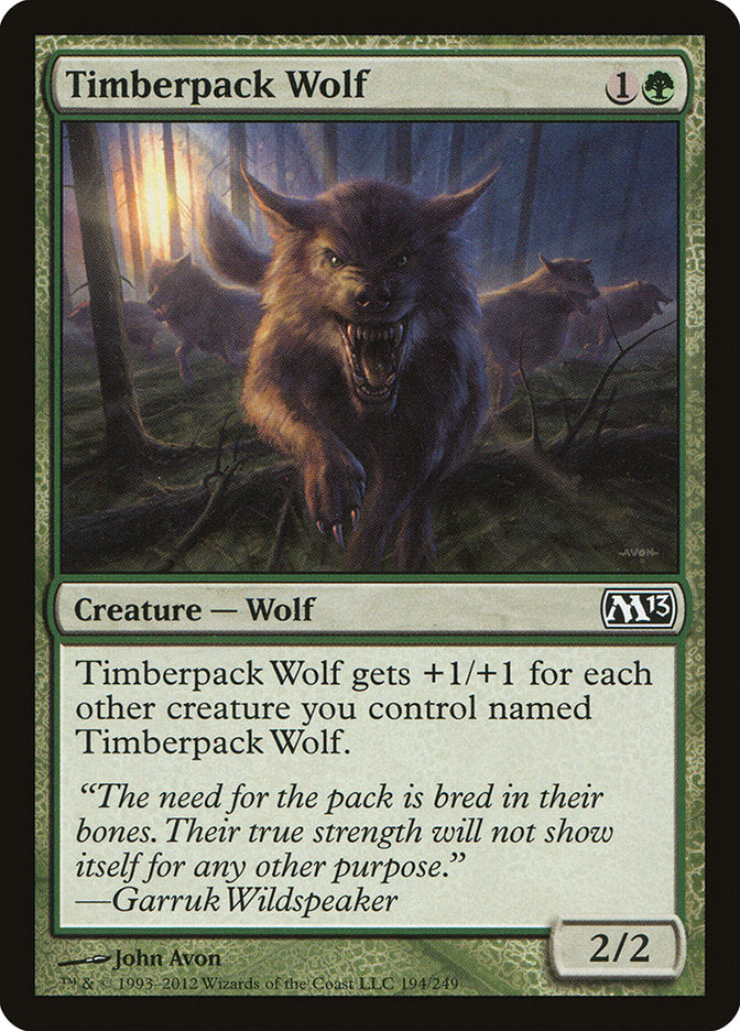 Timberpack Wolf [Magic 2013] | The Gaming Verse