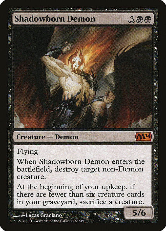 Shadowborn Demon [Magic 2014] | The Gaming Verse