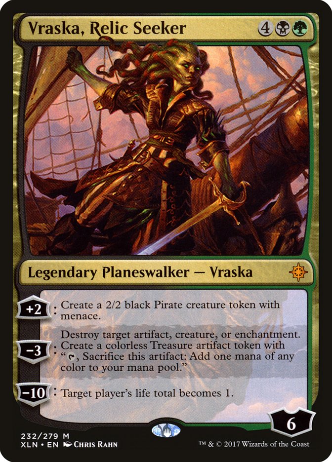 Vraska, Relic Seeker [Ixalan] | The Gaming Verse