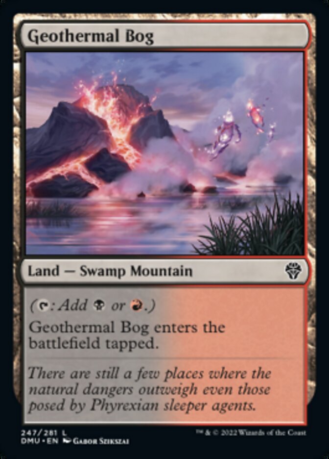 Geothermal Bog [Dominaria United] | The Gaming Verse