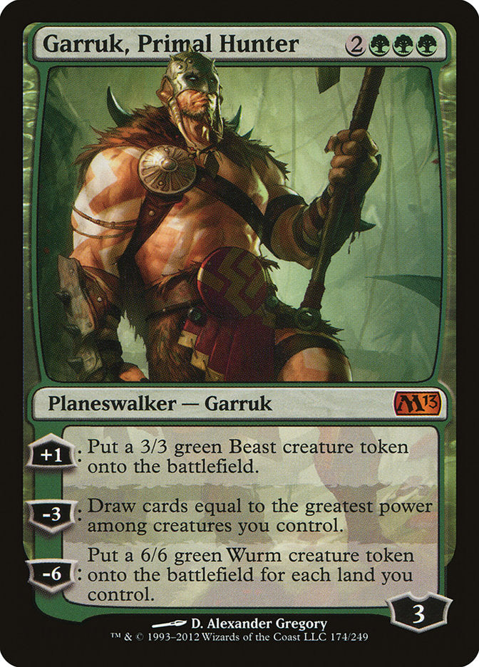 Garruk, Primal Hunter [Magic 2013] | The Gaming Verse