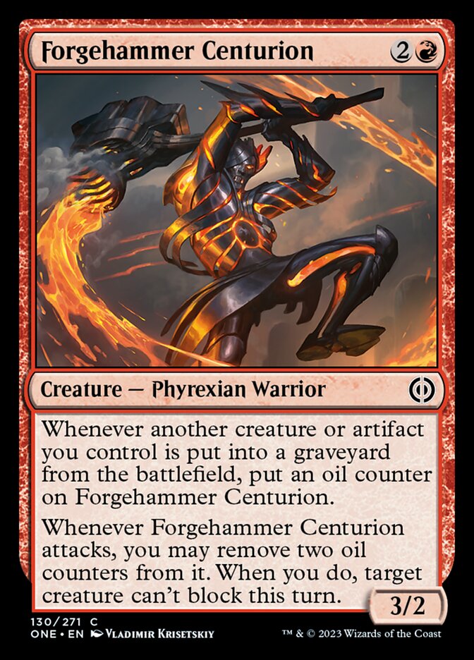 Forgehammer Centurion [Phyrexia: All Will Be One] | The Gaming Verse