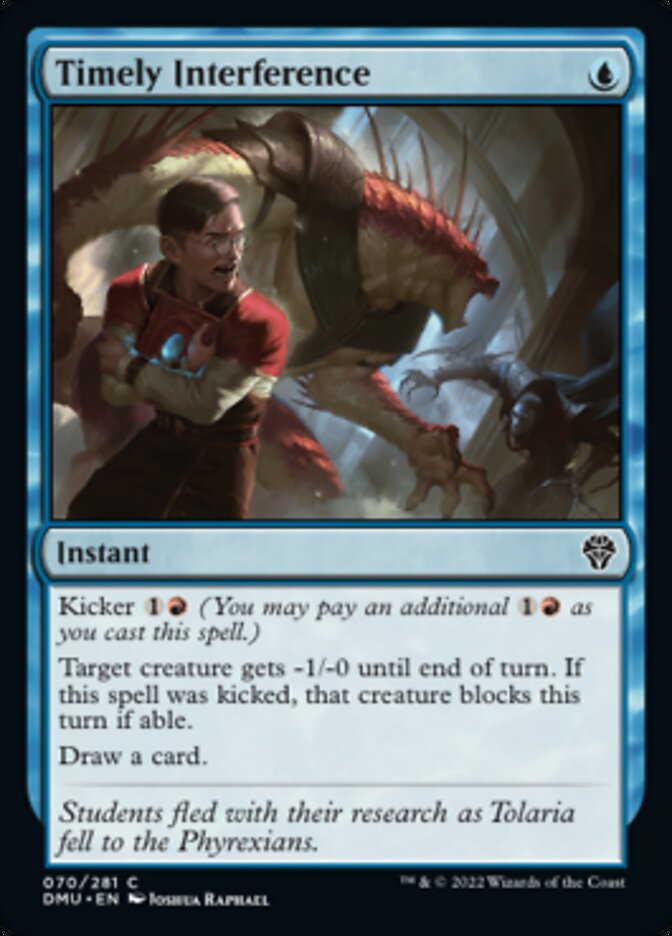 Timely Interference [Dominaria United] | The Gaming Verse