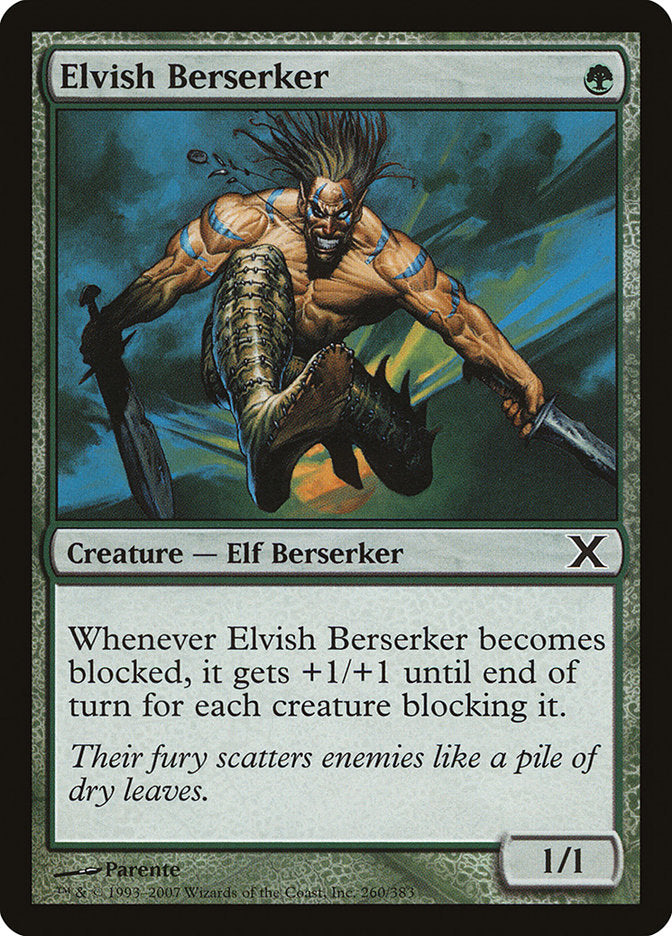 Elvish Berserker [Tenth Edition] | The Gaming Verse