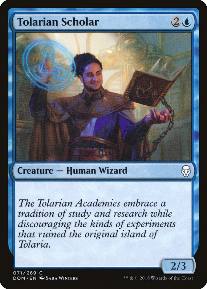 Tolarian Scholar [Dominaria] | The Gaming Verse