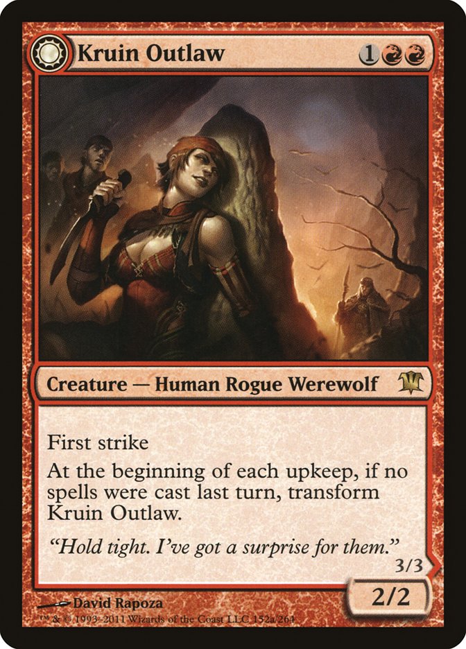 Kruin Outlaw // Terror of Kruin Pass [Innistrad] | The Gaming Verse