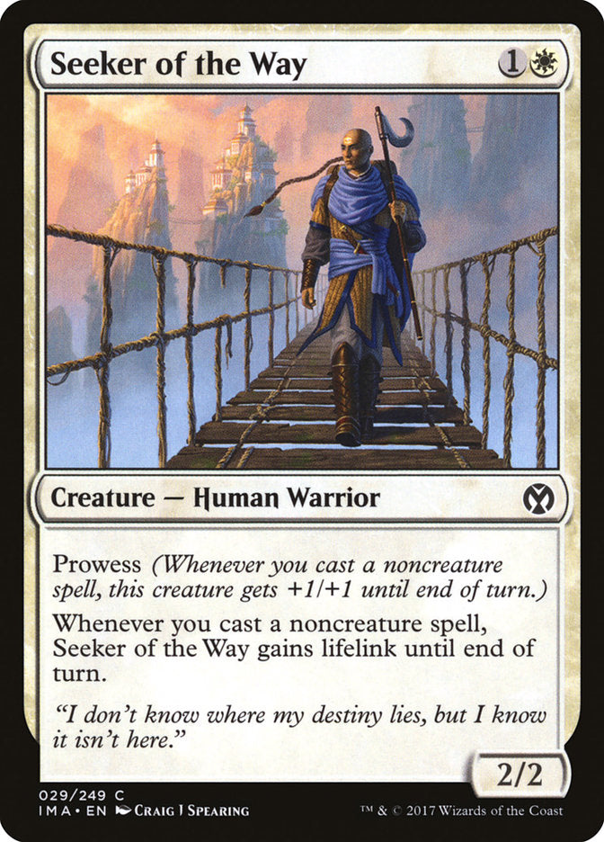 Seeker of the Way [Iconic Masters] | The Gaming Verse