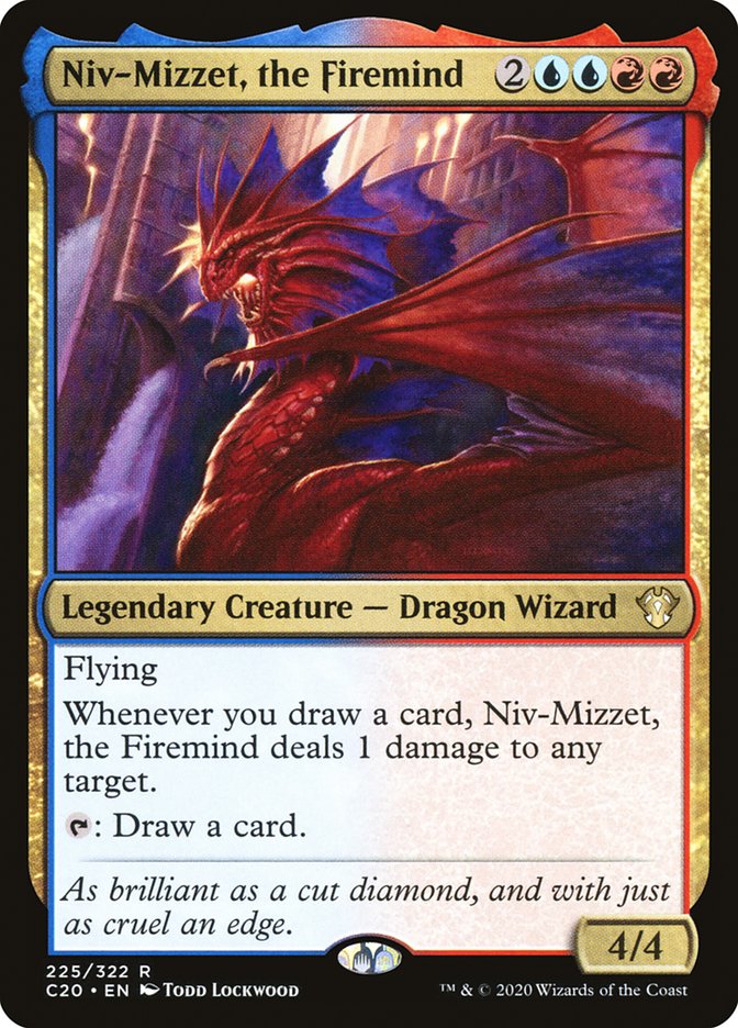 Niv-Mizzet, the Firemind [Commander 2020] | The Gaming Verse