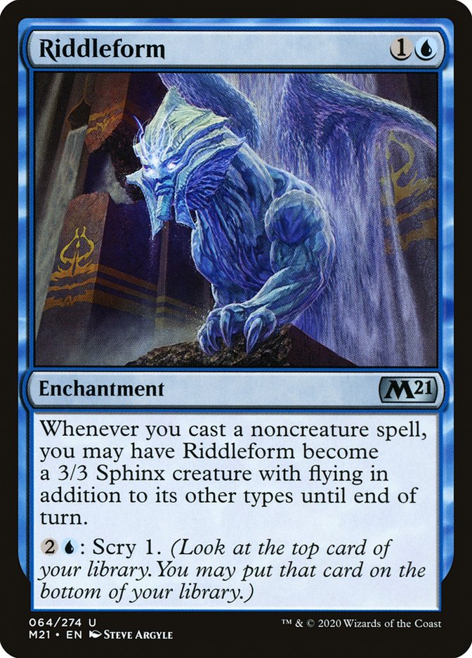 Riddleform [Core Set 2021] | The Gaming Verse