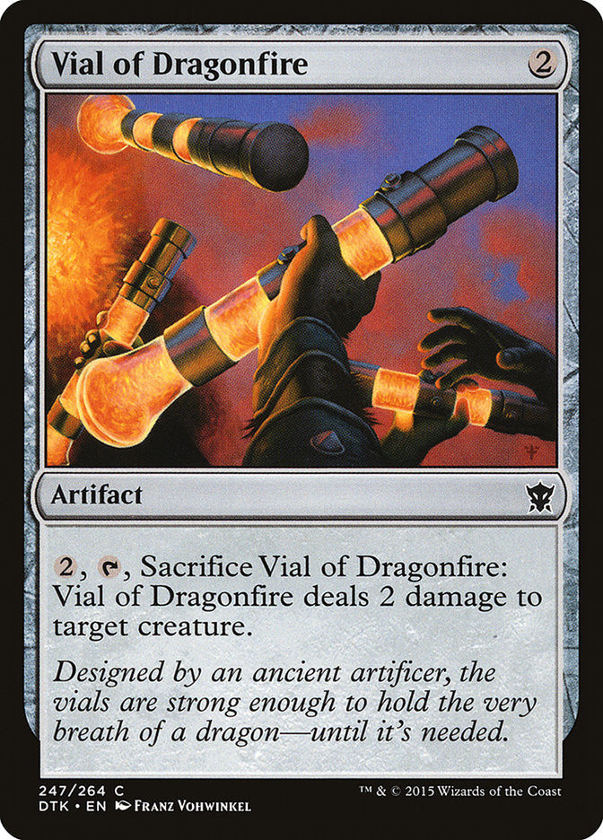 Vial of Dragonfire [Dragons of Tarkir] | The Gaming Verse