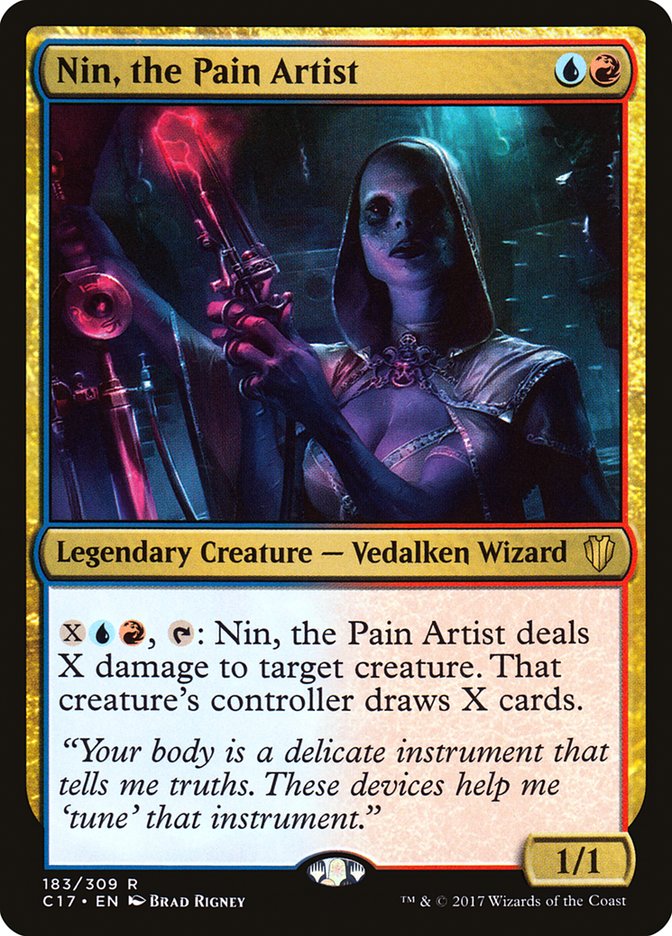 Nin, the Pain Artist [Commander 2017] | The Gaming Verse