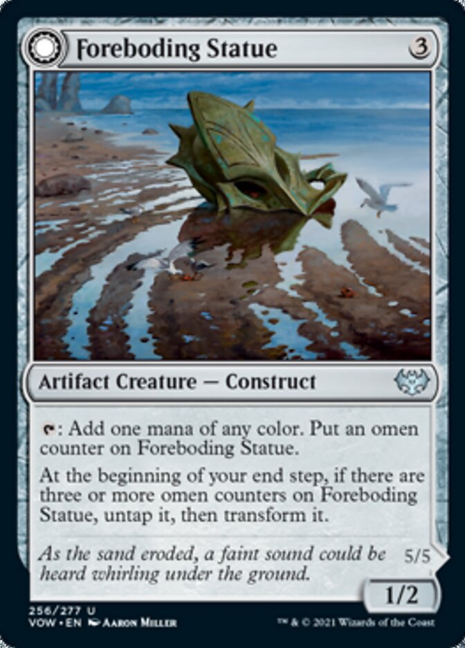 Foreboding Statue // Forsaken Thresher [Innistrad: Crimson Vow] | The Gaming Verse