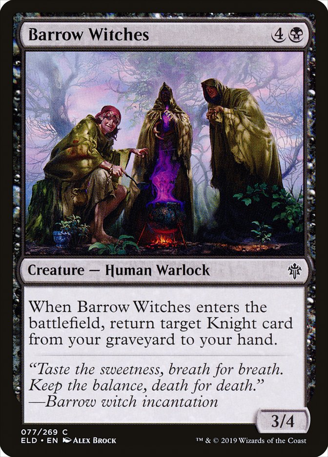 Barrow Witches [Throne of Eldraine] | The Gaming Verse